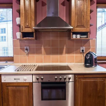 דירה Spacious And Quiet Attic Flat In Centre