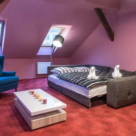 דירה Spacious And Quiet Attic Flat In Centre